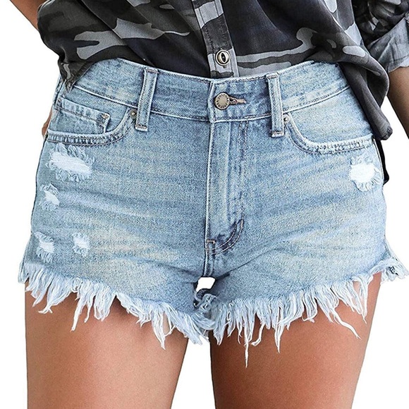 Amazon Light Blue Shorts! - Picture 4 of 5